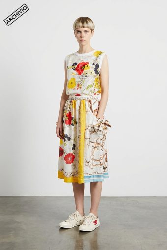 Comme des Garçons Girl T-Shirt + Skirt Archivio